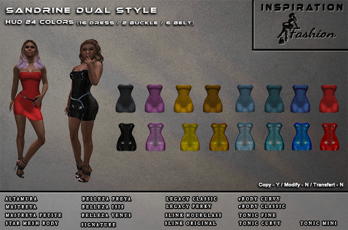 DEMO Sandrine Dress 2 Style