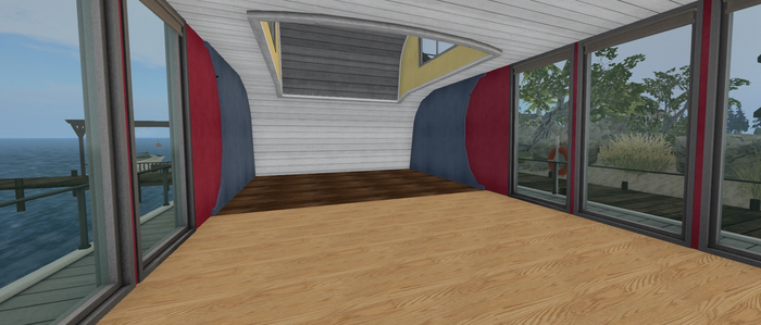 LH - Houseboat - Evening Star Wall shell MP5AP