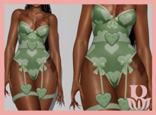 Rosary. Cupid . Mint