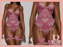 Rosary. Cupid . Pink