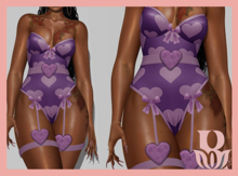 Rosary. Cupid . Purple