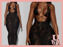 Rosary. Desiree . Lace Black