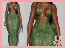 Rosary. Desiree . Lace Mint