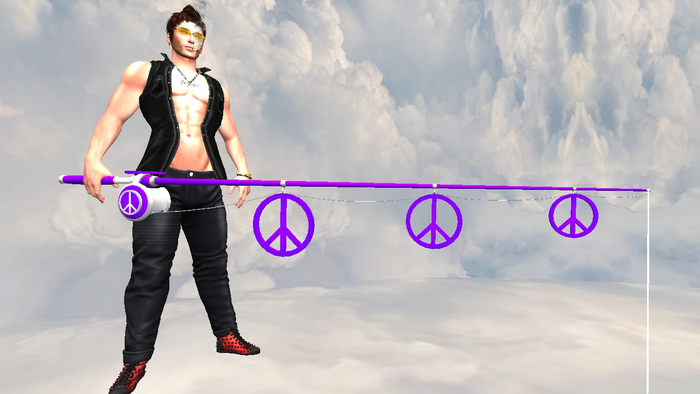 *KK* 2023 - Fishing Rod - PEACE (Purple) [C]
