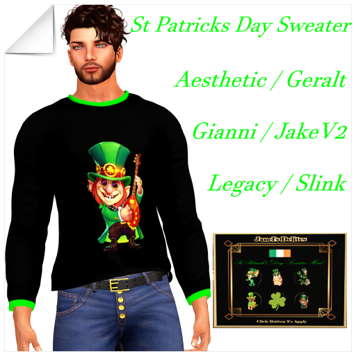St Patrick's Day Sweater