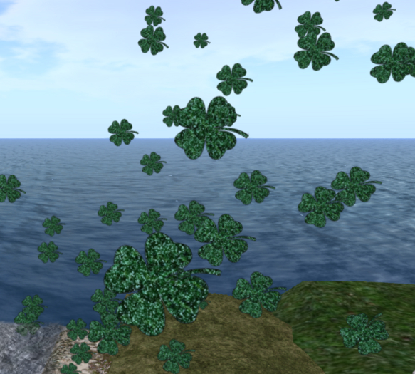 Four Leaf Clover Confetti Thrower (yay)