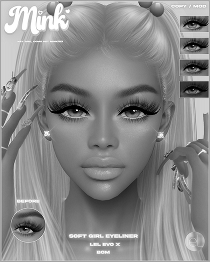 Mink : "Soft Girl Eyeliner" ♡ DEMO