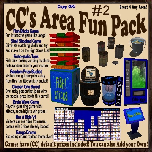 CC's Area Fun Pack #2 BOX