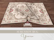 Furnicha - Vintage French Aubusson Rug - Yvoire