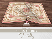 Furnicha - Vintage French Aubusson Rug - Chantilly