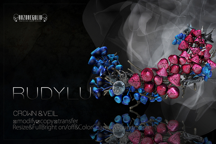 ROZOREGALIA_RUDYLU*CROWN&VEIL