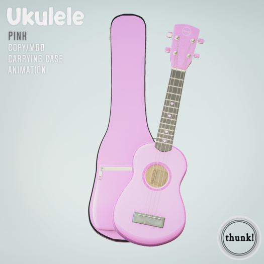 Thunk! Ukulele - Pink