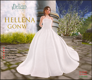 #PROMO#Delicatt Couture - Hellena Snow Gown Dress