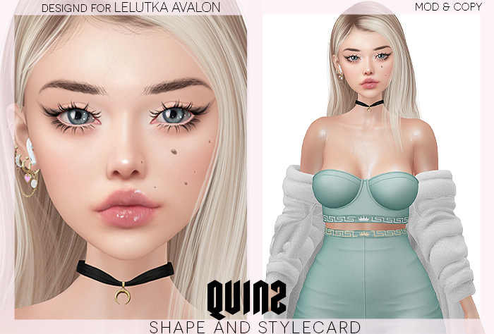 QUINZ - SHAPE AND STYLECARD ZULA