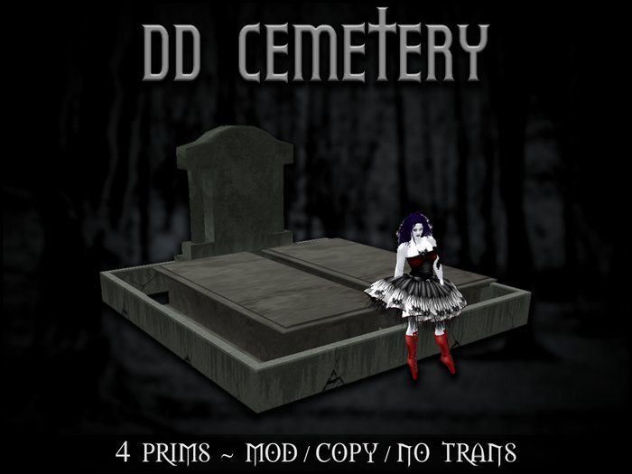 DD gift bag - Cemetery - Family Plot 2
