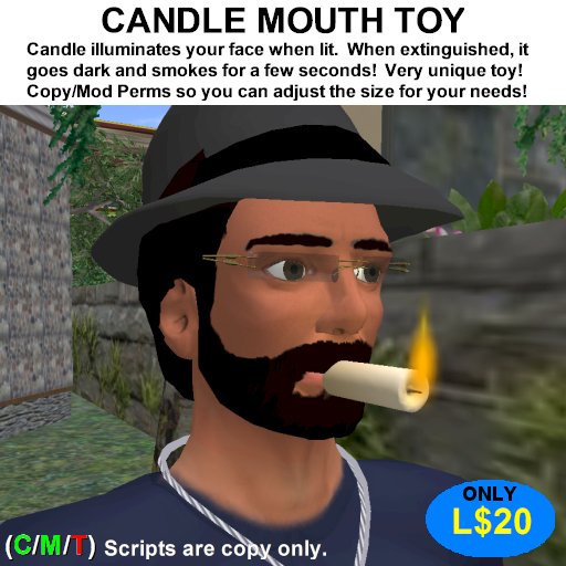 Candle Mouth Toy (Boxed)