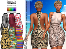 imeris / HALTER DRESSES 100 TEXTURE & COLOR HUD