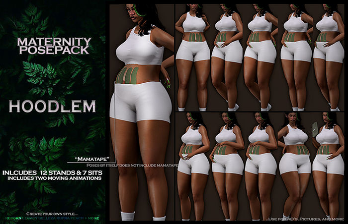 Hoodlem - Maternity Posepack