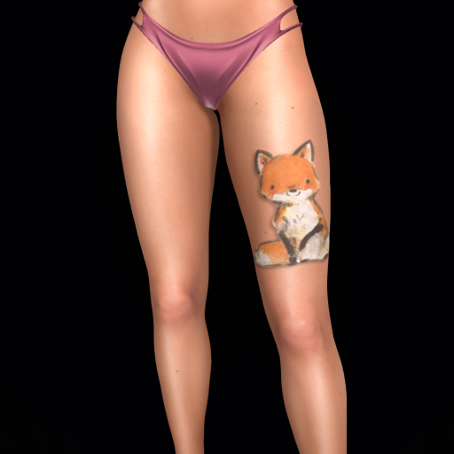 Upperleg TINY Tattoo