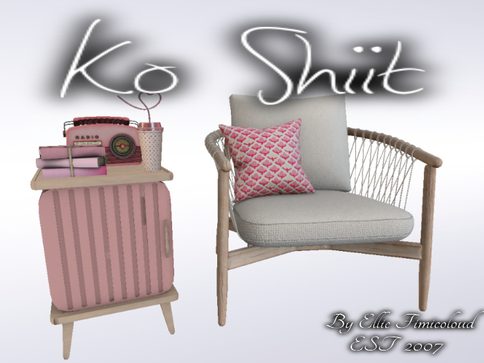 [KO SHIIT] Maren Chair and Table