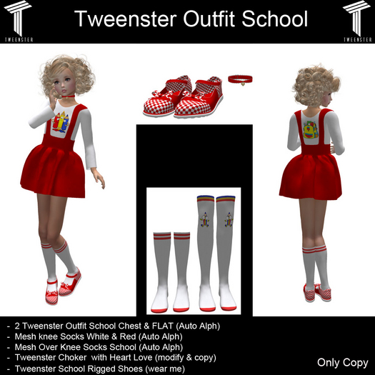 Tweenster Outfit School Demo