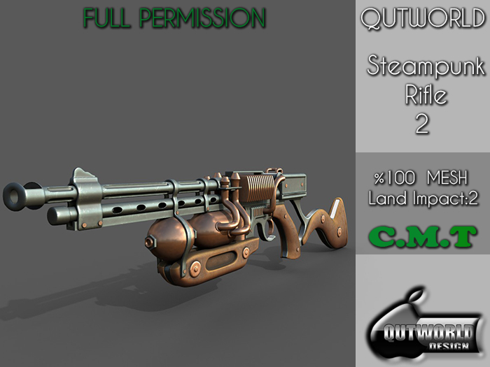 .::QUTWORLD Steampunk Rifle_2::.FP