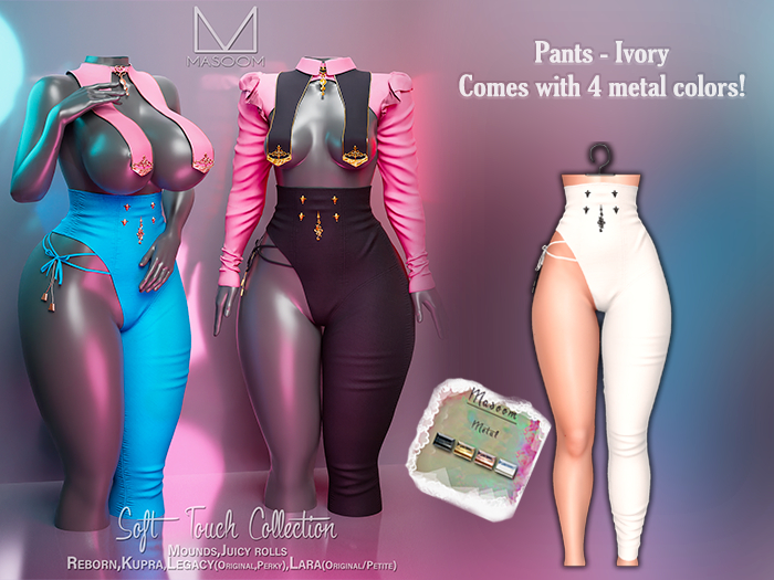 [[ Masoom ]] Soft Touch Pants - Ivory