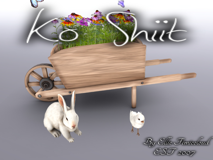 [KO SHIIT] SpringFlower Wheelbarrow