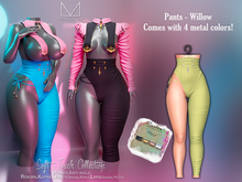[[ Masoom ]] Soft Touch Pants - Willow