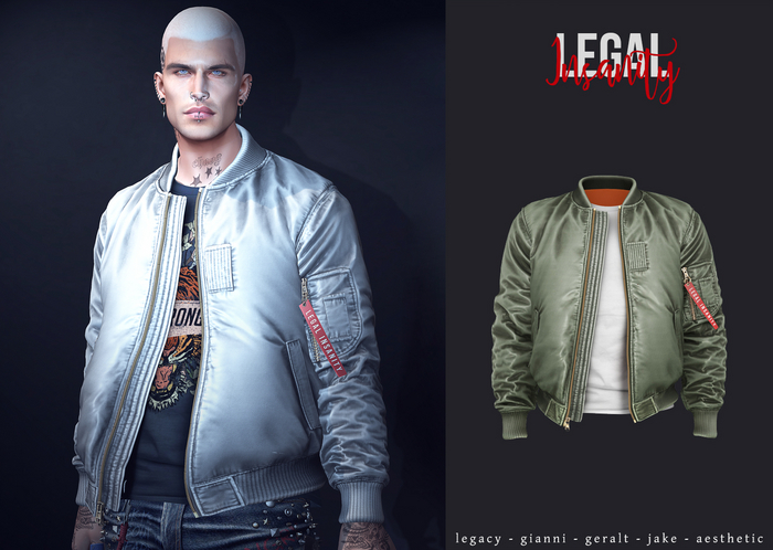 Legal Insanity - Bomber jacket #1