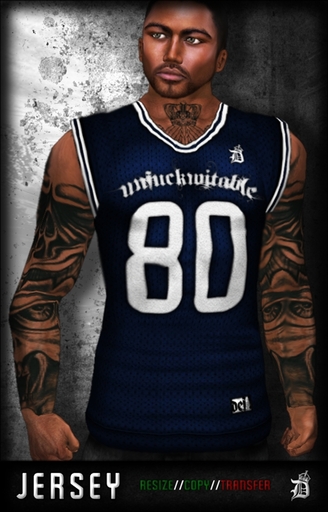 DEF! Jersey / Unfuckwitable / Blue