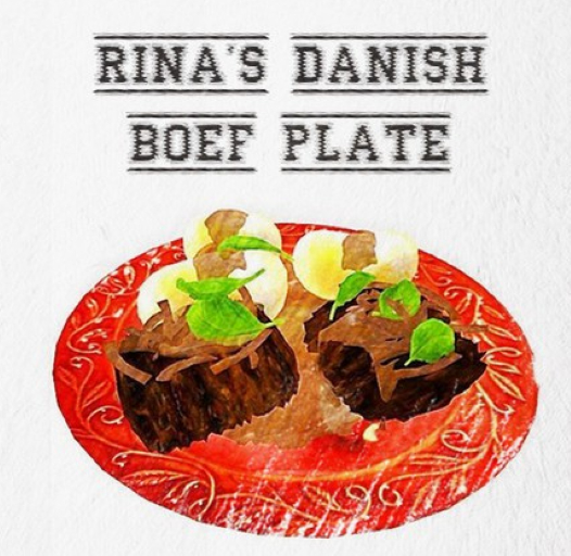 DFS Rina's Danish Boef Plate