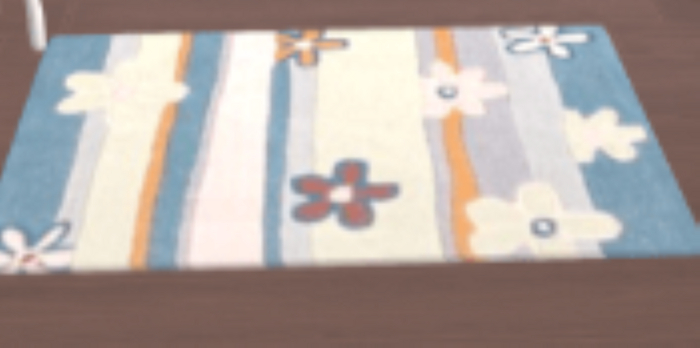 [2] DFS Rug - Kids Flower Power