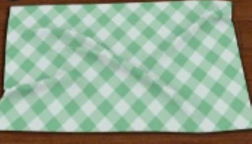 [1] DFS Rug - Rectangle Checkered Teal
