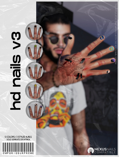 [ES] HD NAILS V3 . fatpack