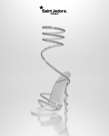 [SAINT JADORE] Kyca Wrap Heel White