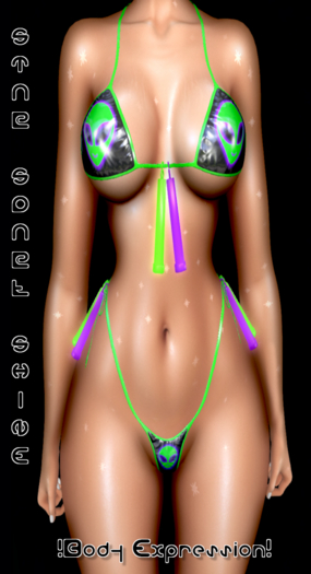 !Body Expression! Sparks Body Shine FATPACK