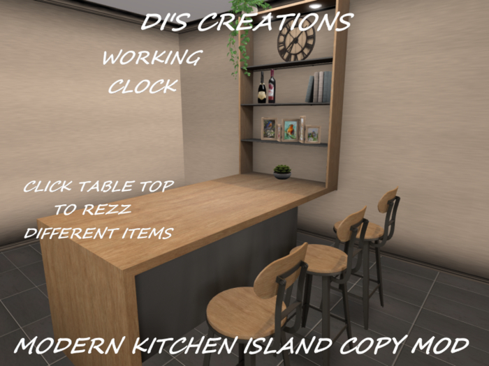 MODERN KITCHEN ISLAND
