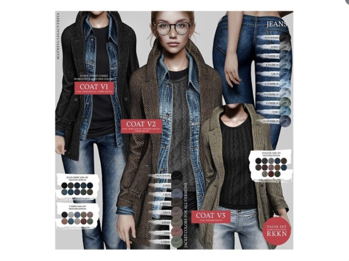 RKKN. Paige Jeans Blue / Freya