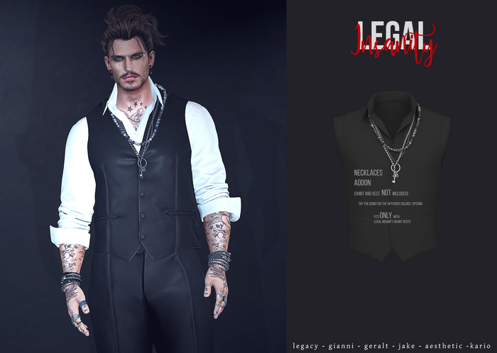 Legal Insanity - Grant necklaces ADDON