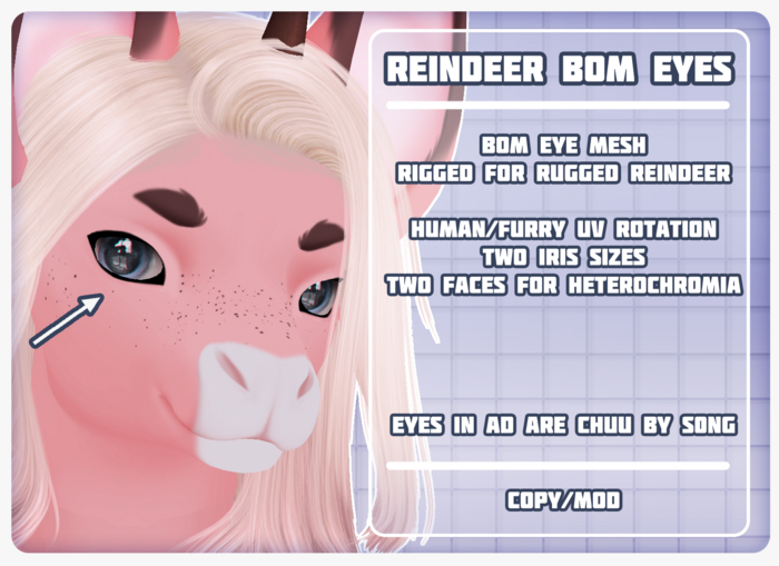 :: wickedpup :: RIGGED BOM EYES // RUGGED REINDEER