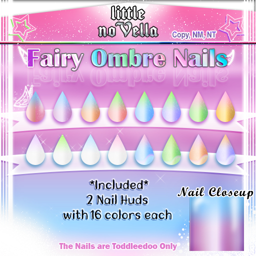 [little noVella] Fairy Ombre +Nails* Gift