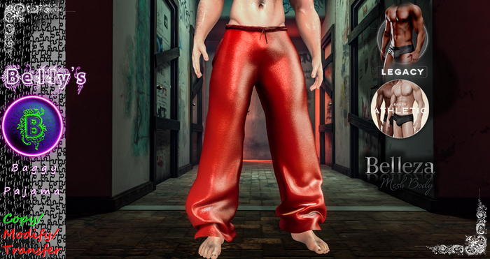 Belly's Baggy Pajama(Red)