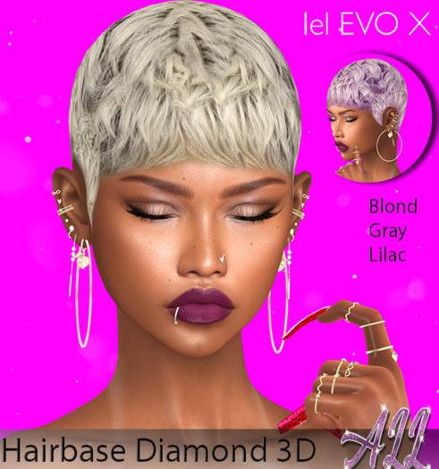 Hairbase Diamond 3D [All] Evox Pack