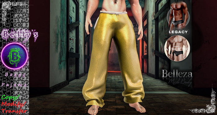 Belly's Baggy Pajama(Yellow)