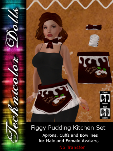 TDolls - Figgy Pudding Kitchen Set (cmT)