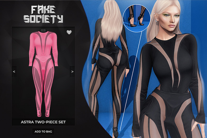 Fake Society x Astra Set / Rose 