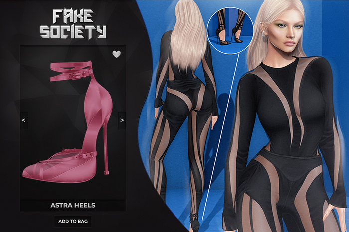 Fake Society x Astra Heels / Rouge 