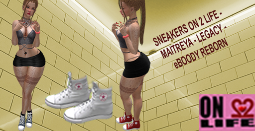 SNEAKERS ON 2 LIFE - WHITE