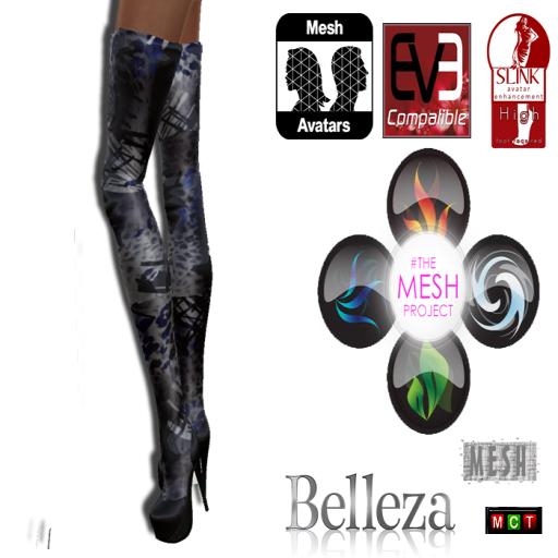 bella high boots(box)